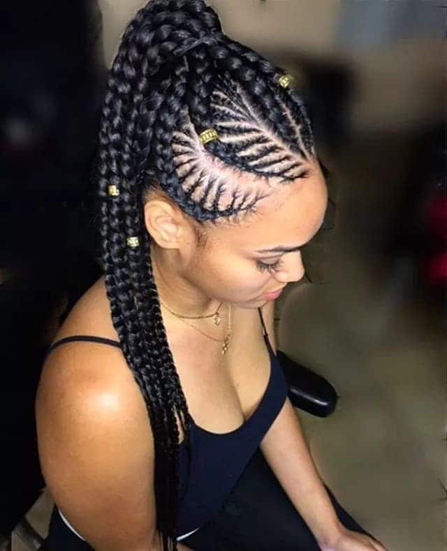 Beautiful GHANAIAN LINES Hairstyles in 2020 Tuko.co.ke