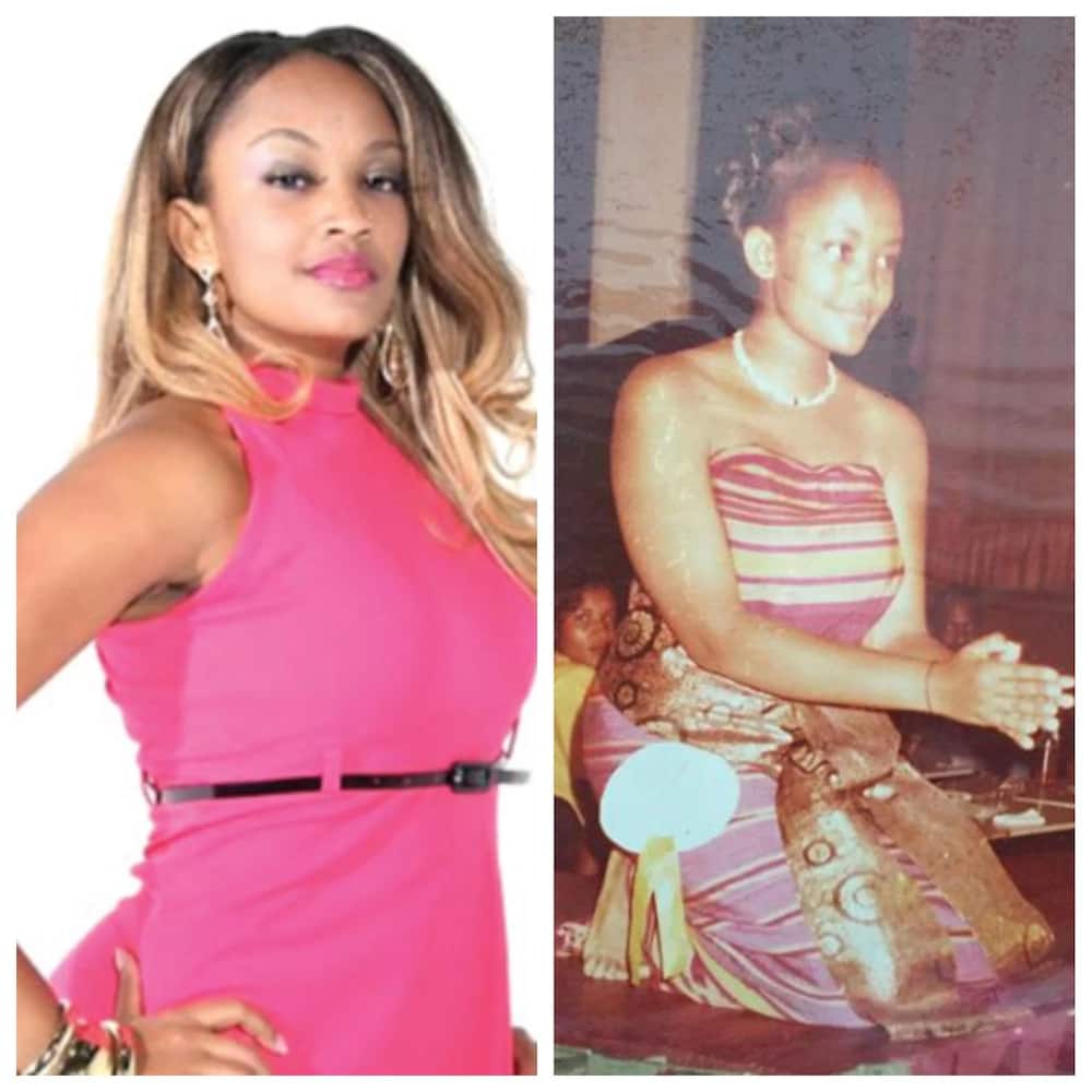 Throwback photos of Diamond's wife before the fame and money