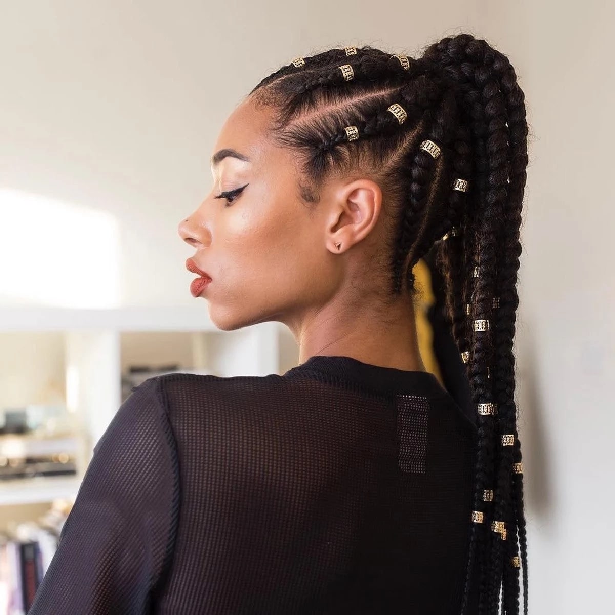 20 Best Cornrow Braid Hairstyles For Black Women With An