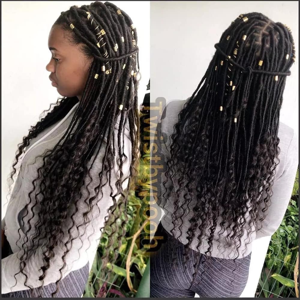 Step by step styling dreadlocks tutorial