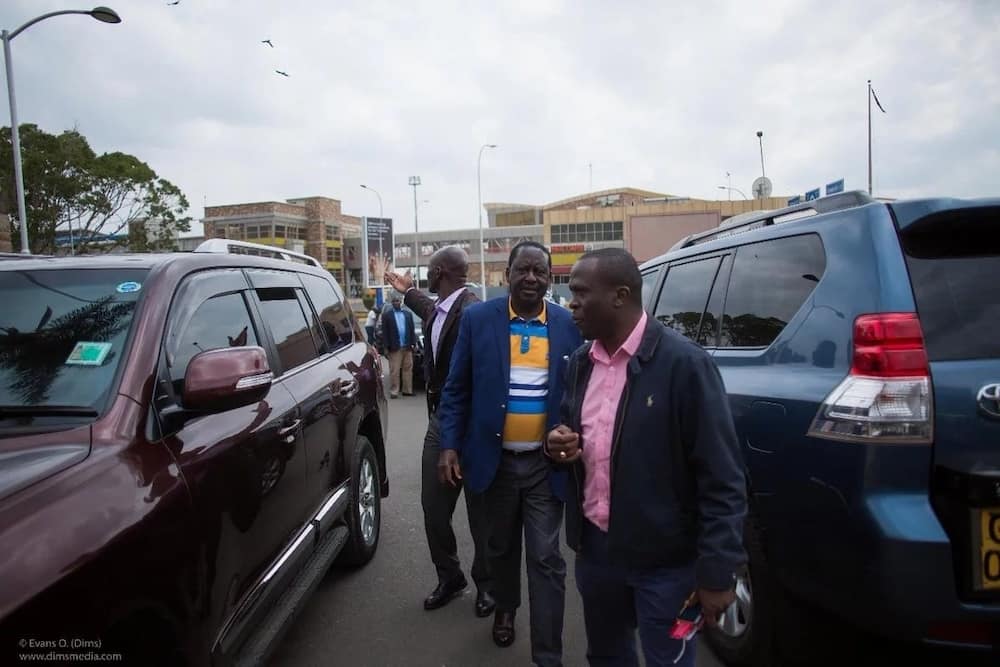 Raila leaves for US just hours after landing top AU job