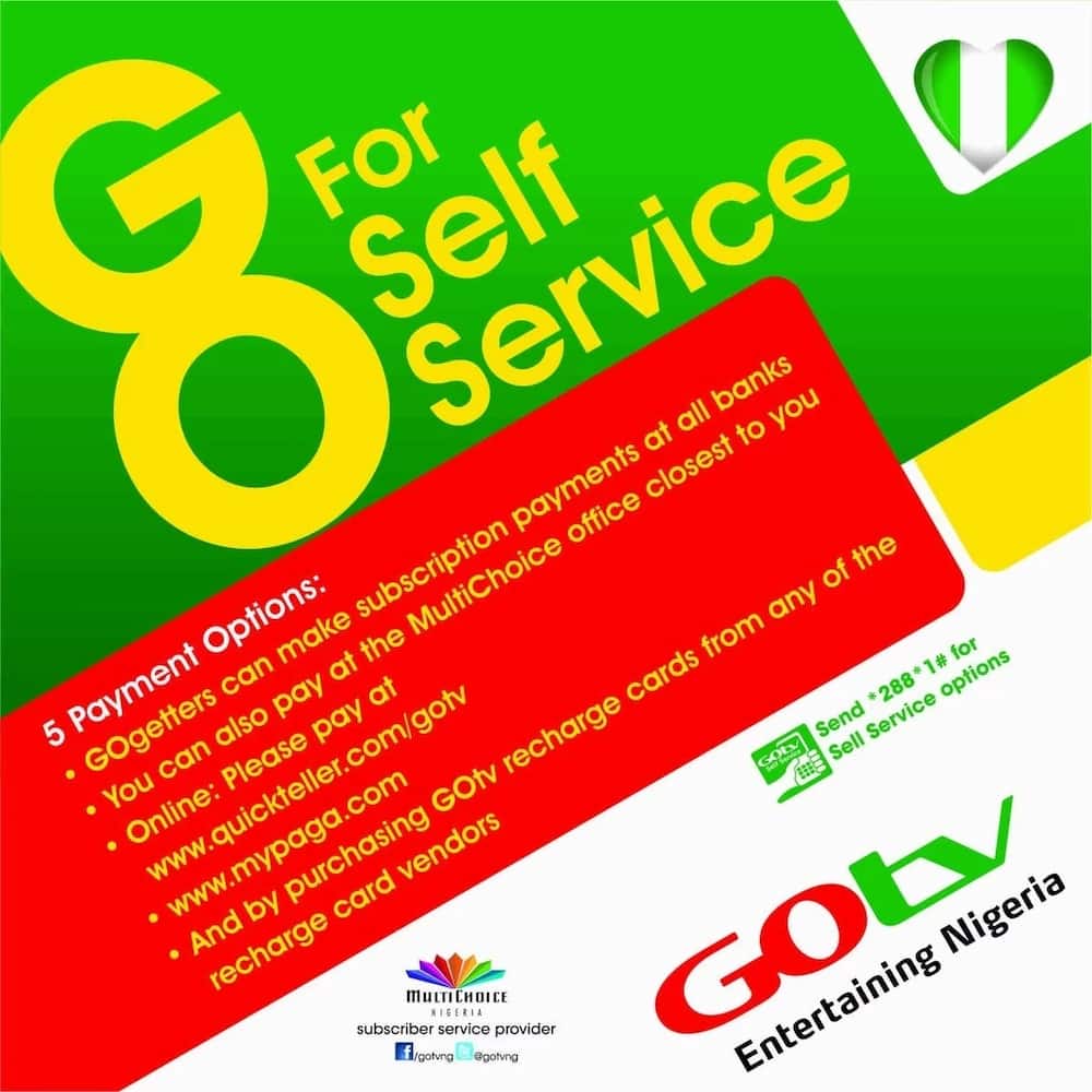 GOtv self service
