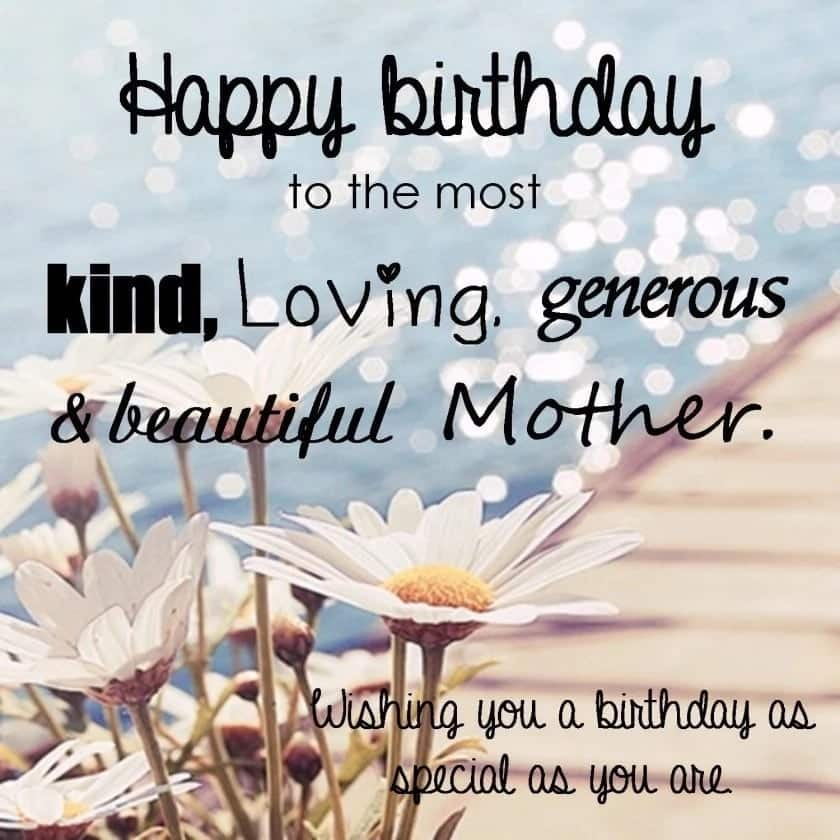 happy bday mother quotes