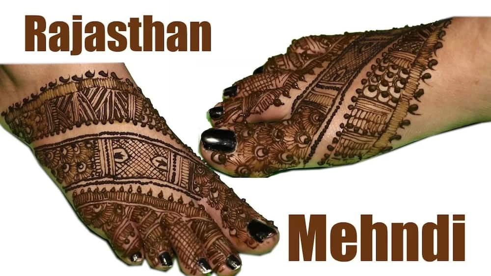 Rajasthani mehndi design 2018