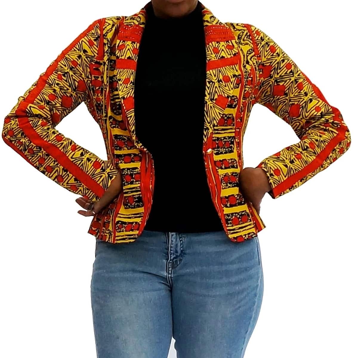 kitenge coat designs for ladies