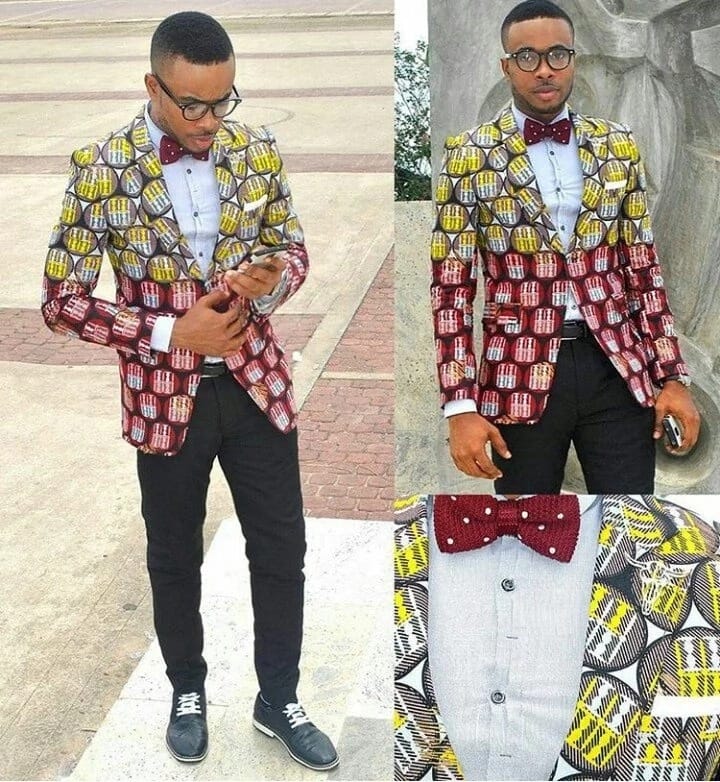 Mens kitenge hot sale fashion