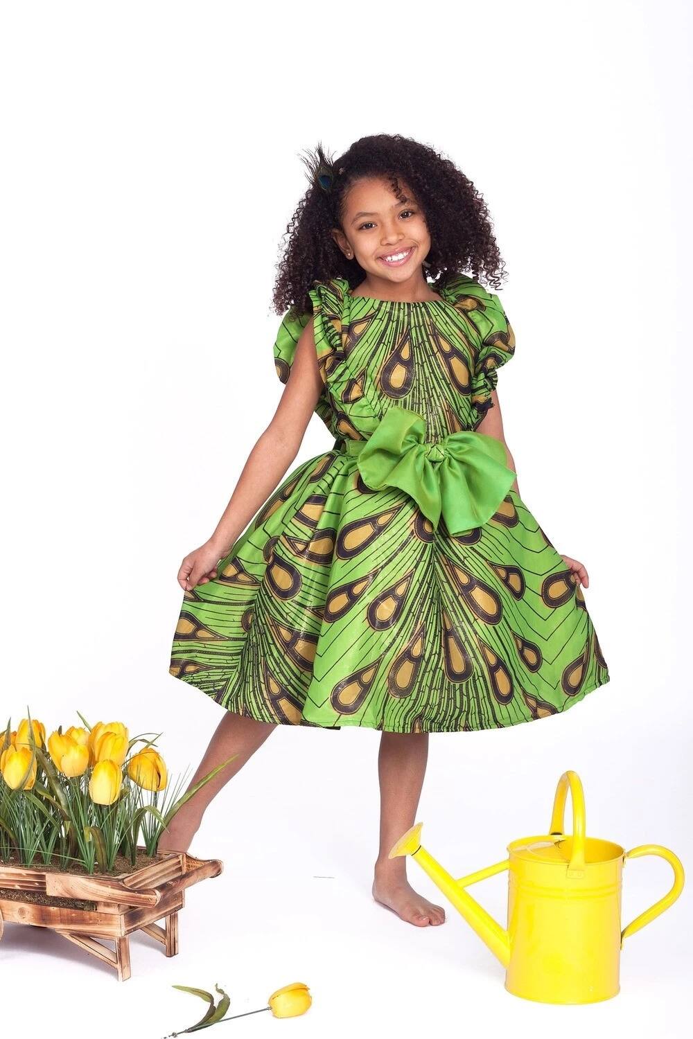 Kitenge dresses clearance for children