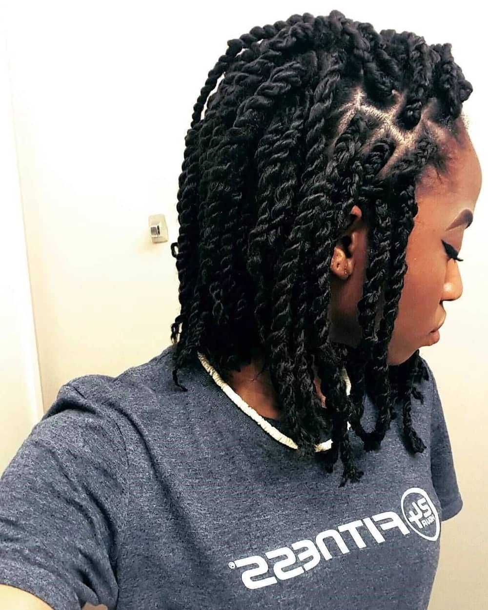 20 cute kinky twist hairstyles for short hair 