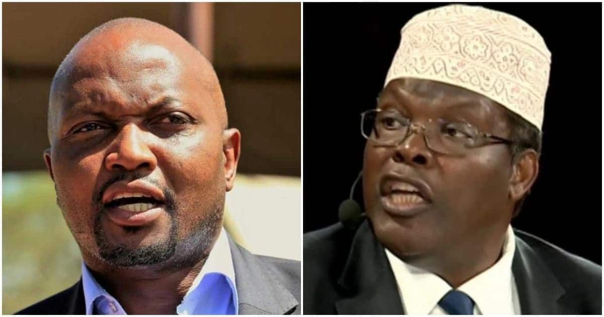 Image result for Miguna and moses kuria