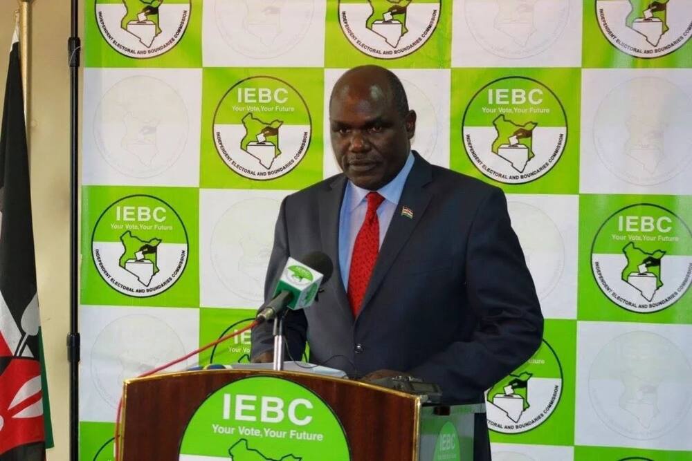 IEBC Chairman Wafula Chebukati. Photo: IEBC.