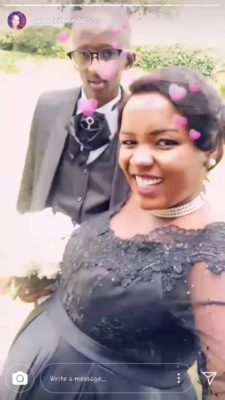 Finally, Celina of mother-in-law weds her her husband Phillip Karanja