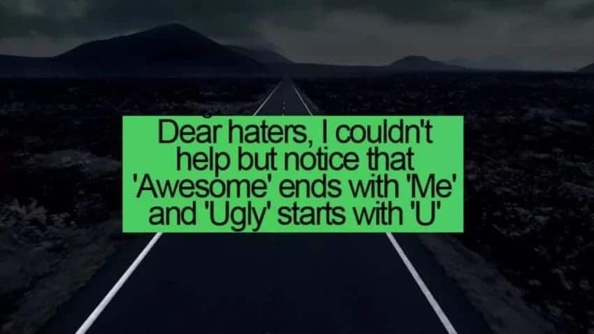 funny quotes and phrases about haters