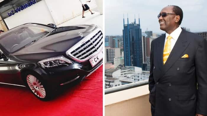 Billionaire shows off his 40 million car at Kenya's newest mall (photos)