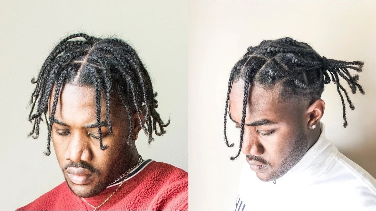Box braids for men to look stunning (top hairstyles with pictures) -  