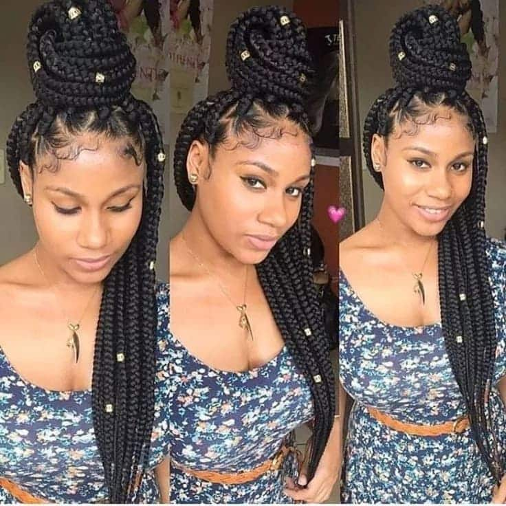 african wedding hairstyles braids