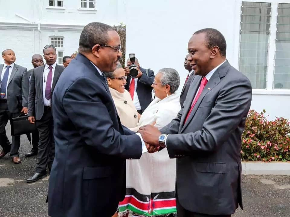 Kenya and Ethiopia's first ladies bear striking resemblance