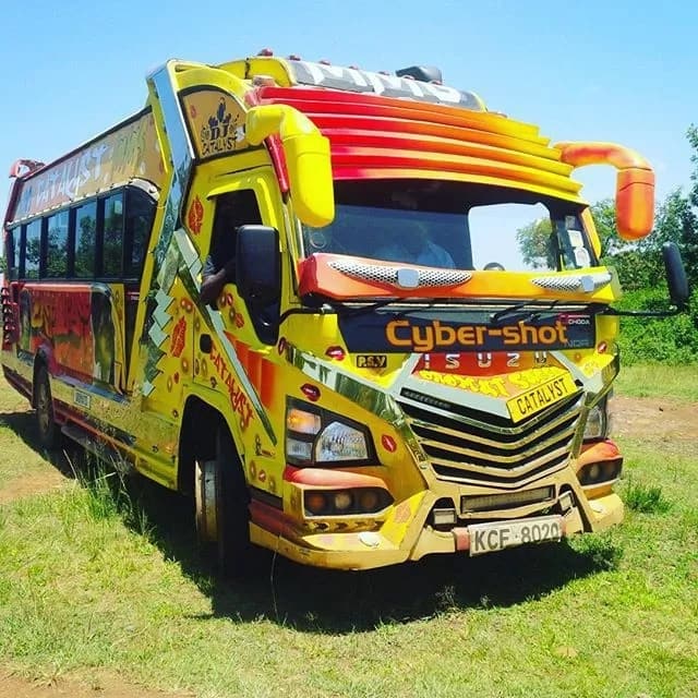 American singer tries out Matatu culture in Kenya