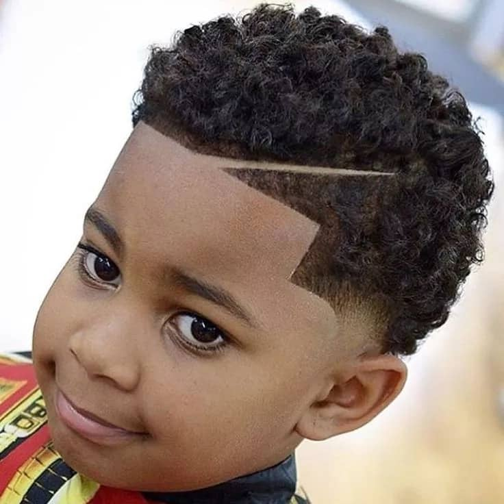 Medium length best kids hairstyles for boys