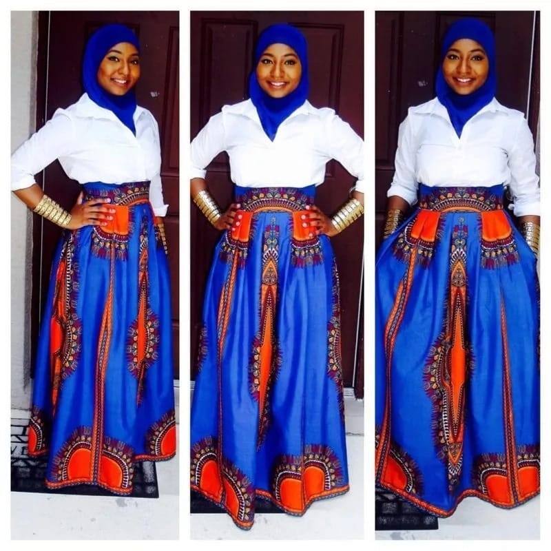 African print maxi skirt, african print skirts, long african print skirts