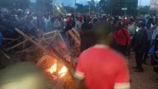 Chaos erupt in Kisii town after AP shoot two women dead