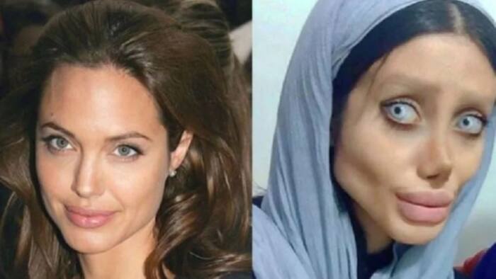 Angelina Jolie biggest fan turned into "zombie" trying to resemble her idol