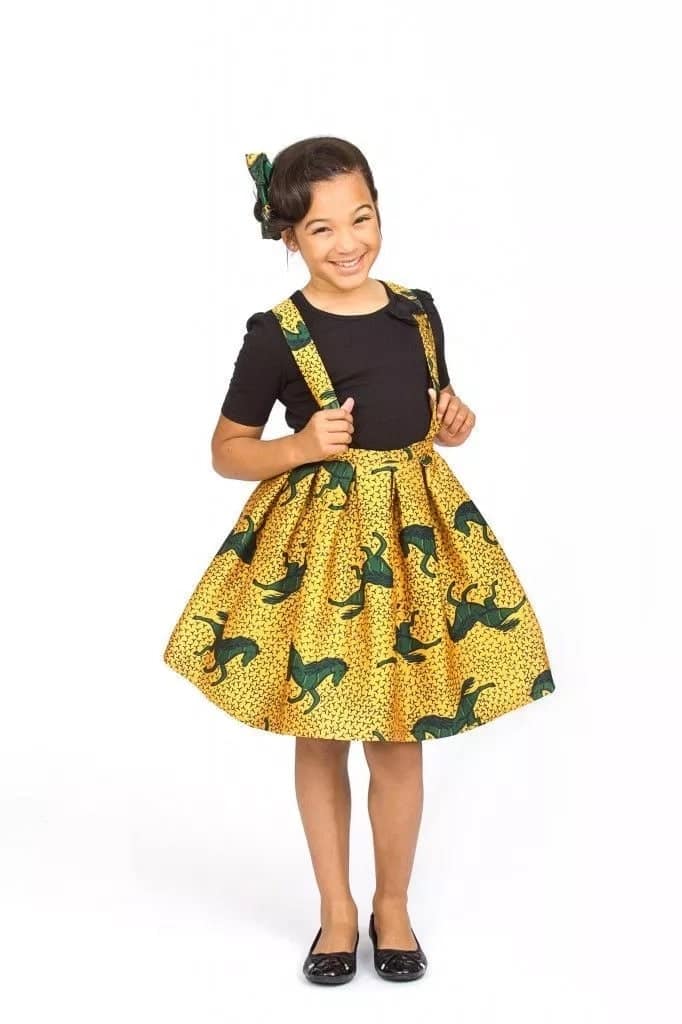 Kids chitenge clearance dresses