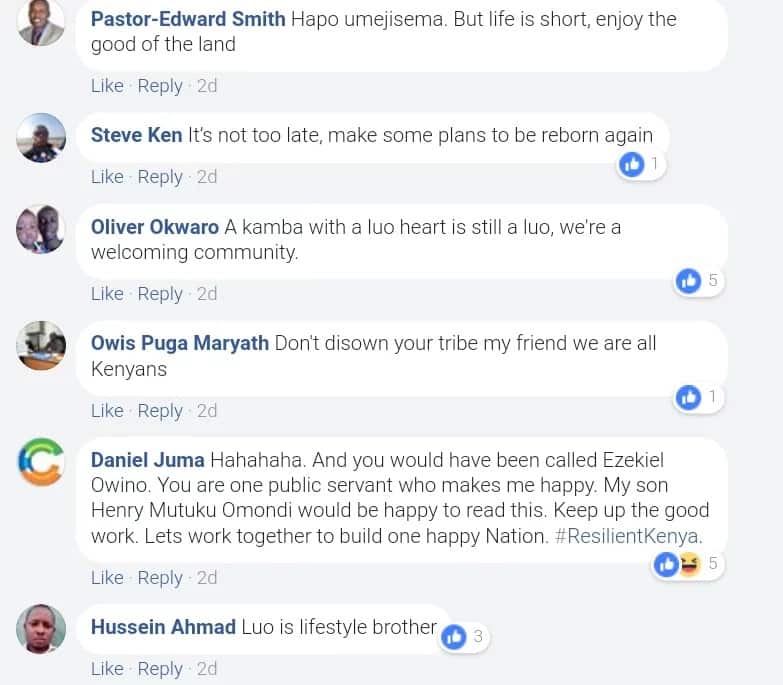 Moral police Ezekiel Mutua says he would have been a Luo, some Kenyans agree with him