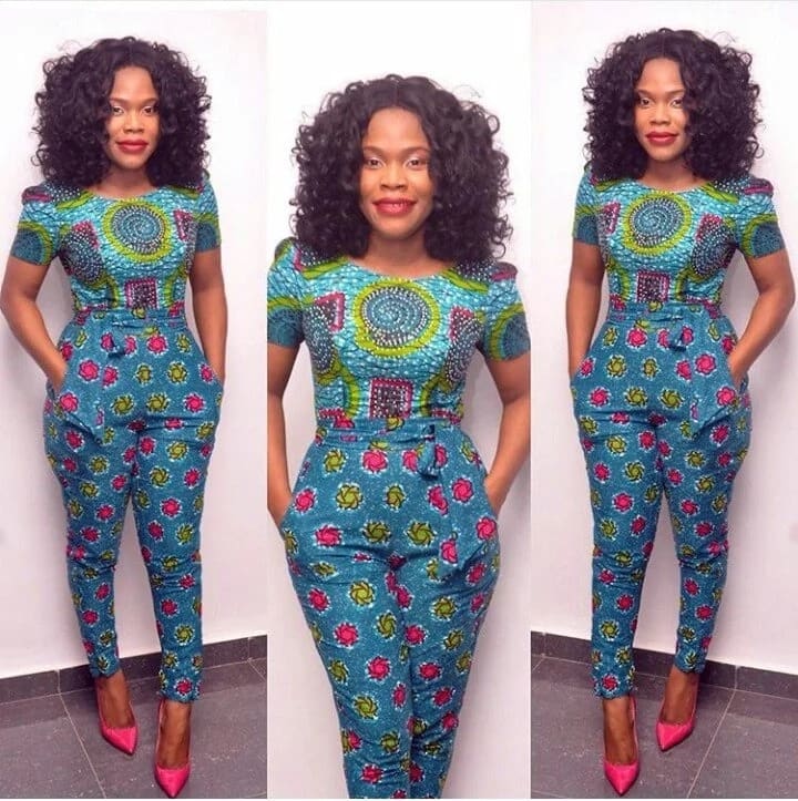 Kitenge jumpsuits outlet designs