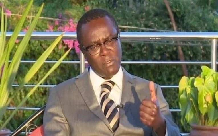 Mchanganuzi maarufu wa siasa Mutahi Ngunyi katika mahojiano ya awali. Picha: UGC.