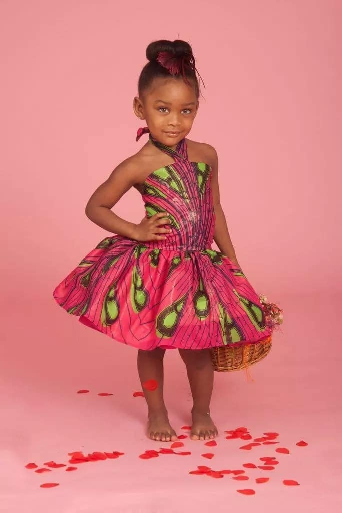 Children's chitenge dresses sale