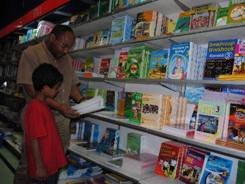 List of bookshops in Nairobi