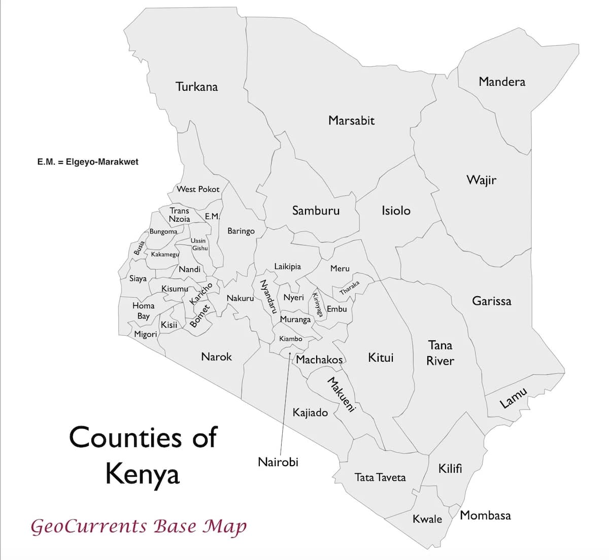 Nairobi Sub Counties Explained Tuko.co.ke