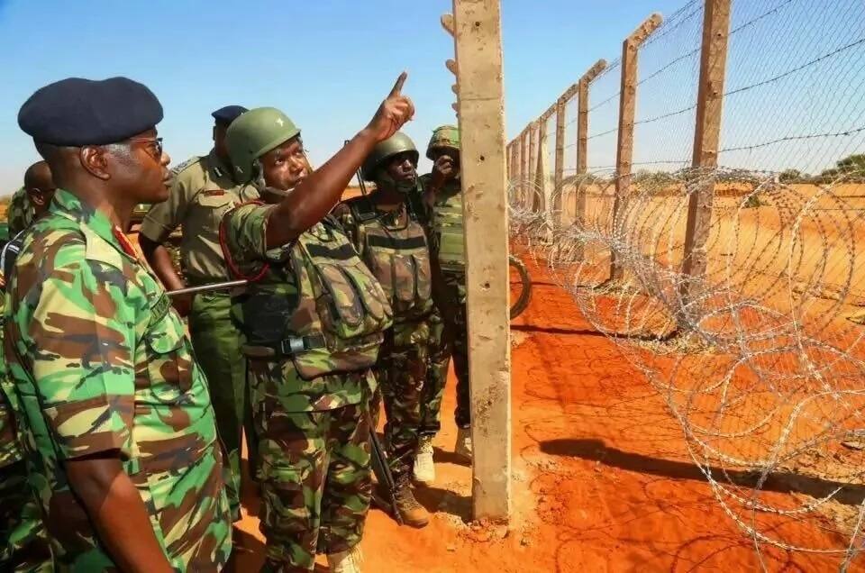 Huu ndio ukuta unajengwa kati ya Kenya na Somalia? (Picha)