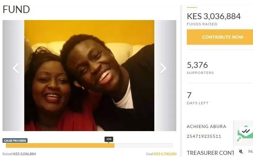 What Kenyans have done to the Achieng' Abura's SICK son will make her smile/shed tears of joy