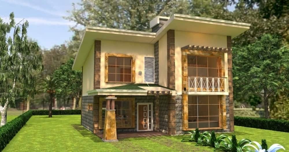 4 Bedroom Maisonette House Plans Kenya, House Plans Kenya Free Copies