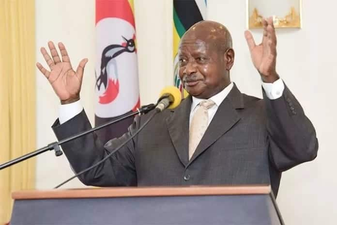 We are tired of you and your men in uniform - Ugandans heckle Museveni at crime scene