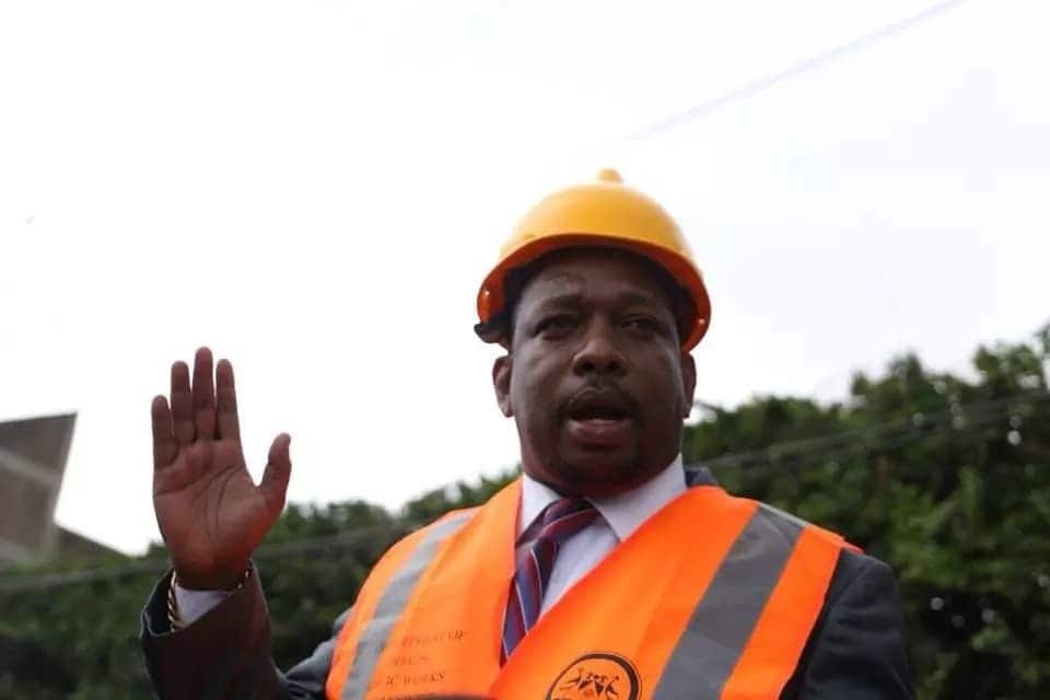Mike Sonko in heated exchange with billionaire linked with demolition of Kayole estate