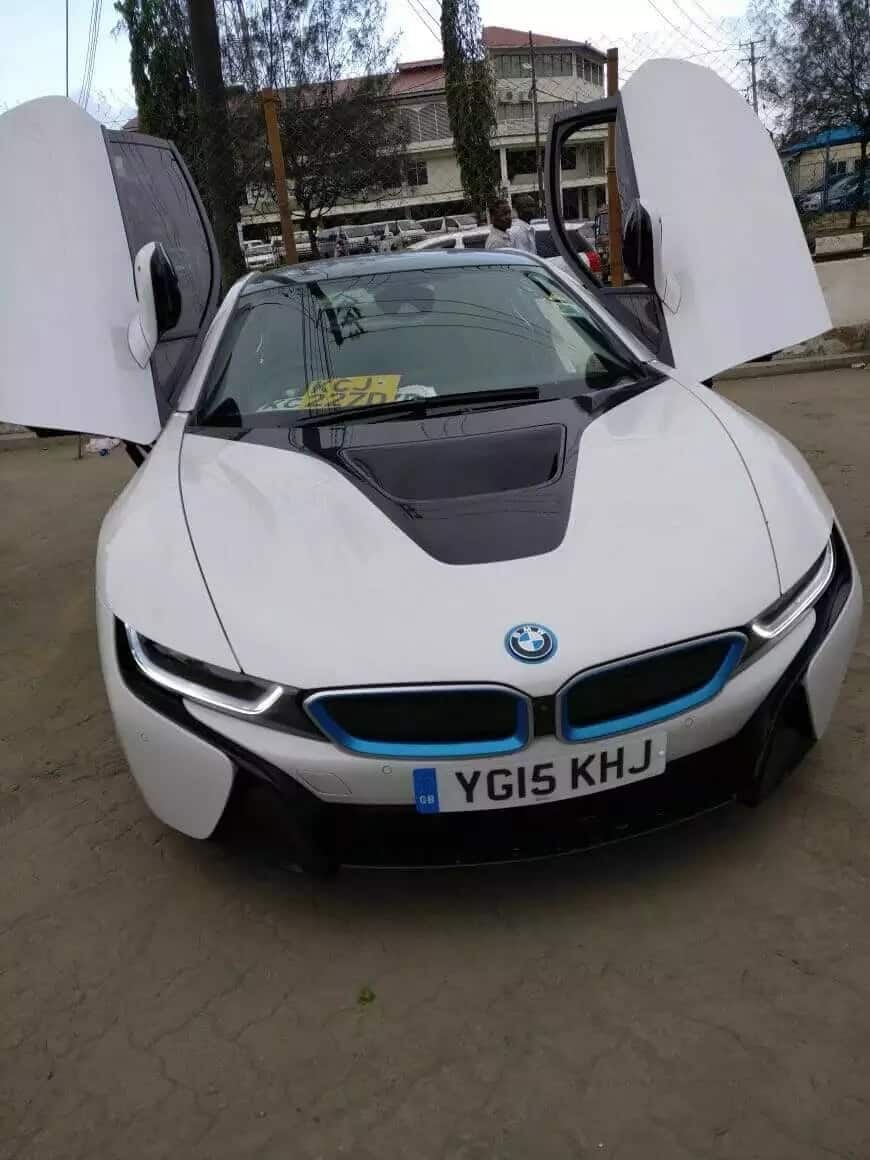 BMW i8 in Kenya, this is the rich CEO who owns it