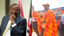 Raila flying out of the country as Uhuru intensifies campaign