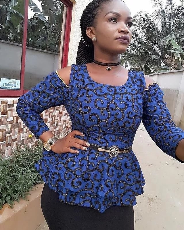 Latest shop kitenge tops