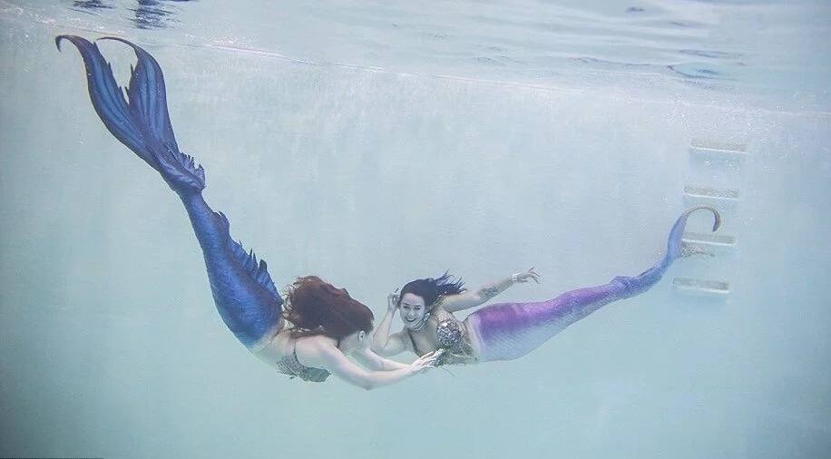 Secret mermaid society: See men and women who are part-human part-fish (photos, video)