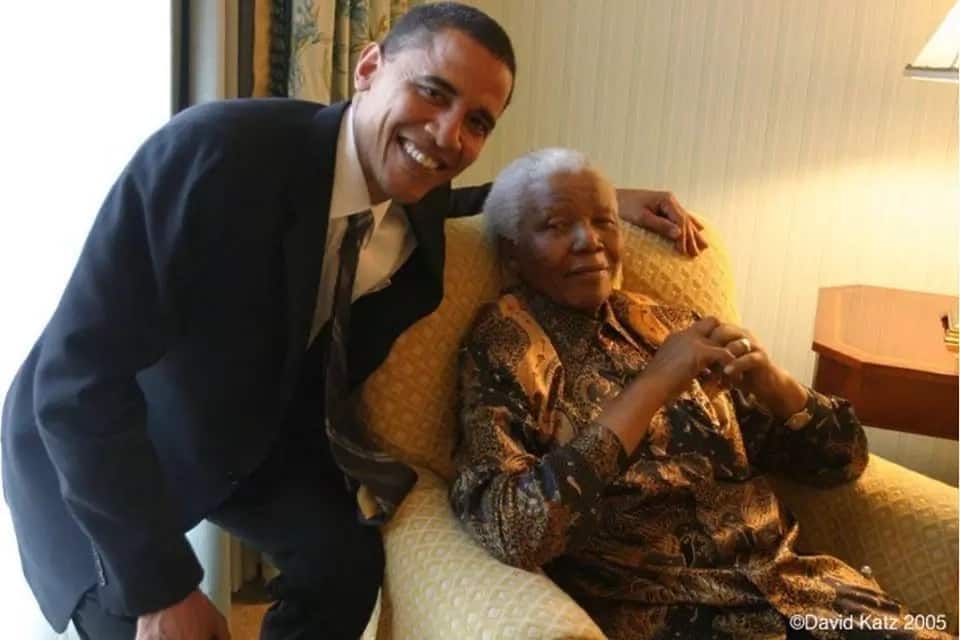 Nelson Mandela and Barack Obama were first black Presidents of ...