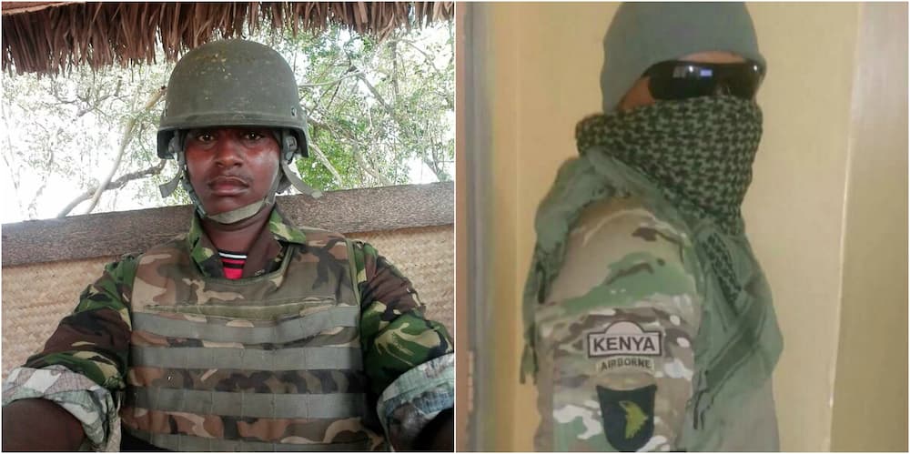 Photos of KDF soldiers killed