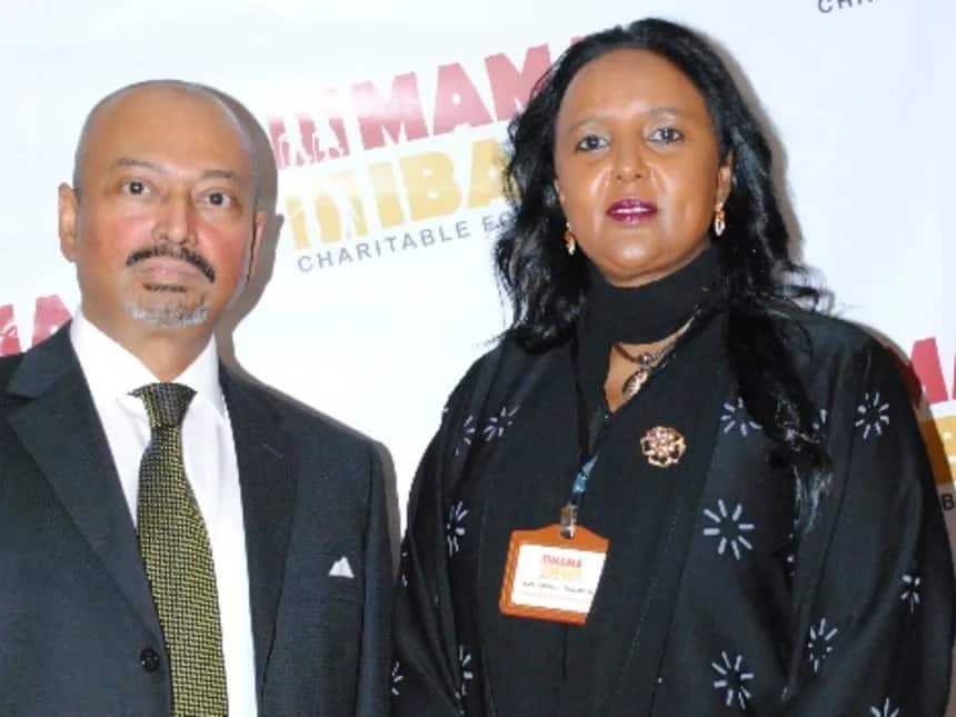 Image result for amina mohamed and her husband