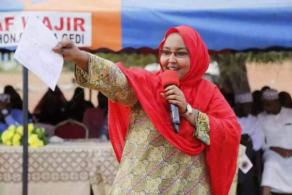 Mbunge wa Wajir Fatuma Gedi azungumza kufuatia video ya mahaba iliyosambaa mitandaoni