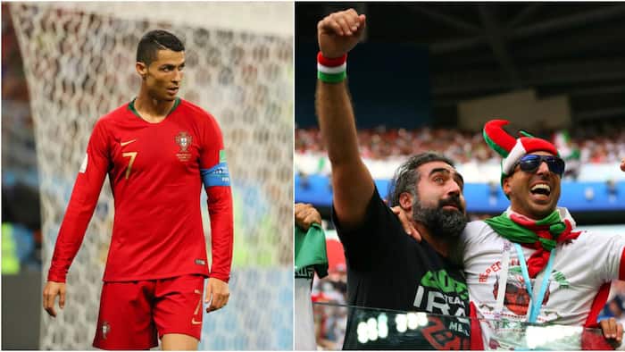 Iran fans deny Ronaldo sleep as they party all night outside Portugal team's hotel