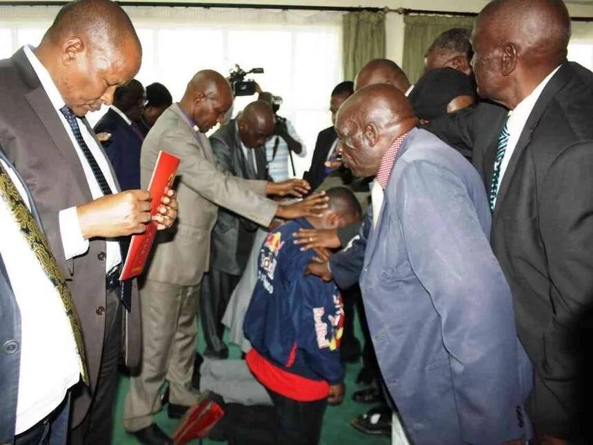 Did Mike Sonko hire fake GEMA elders to endorse him for Nairobi gubernatorial seat?