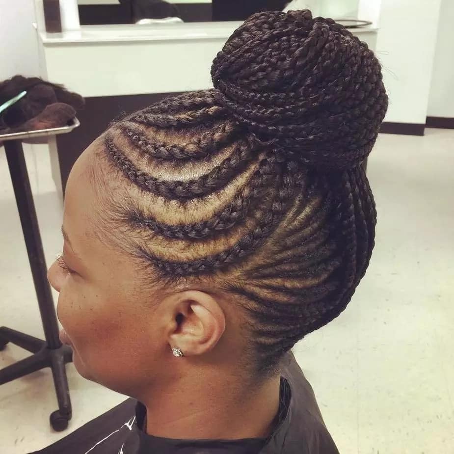 Different Hairstyles for braids in Kenya - Tuko.co.ke