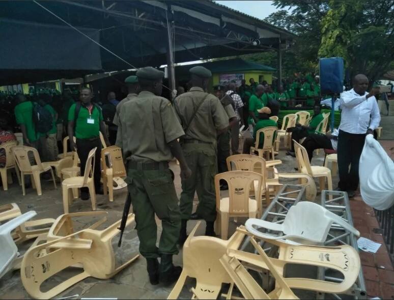 KNUT meeting degenerates into chaos after Wilson Sossion refuses to quit