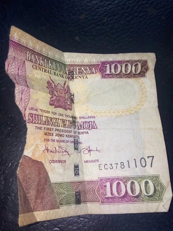Your notes and coins according to CBK need to meet these standards